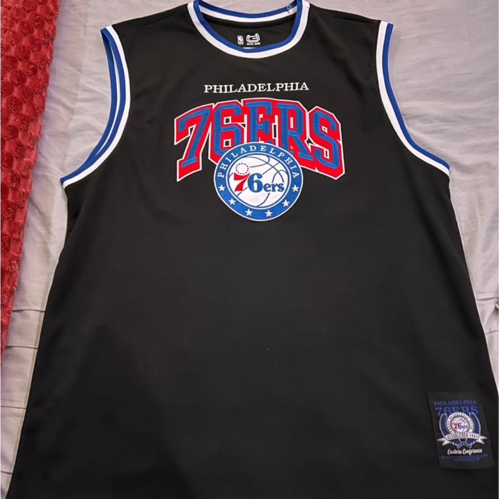 Philadelphia 76ers Black Jersey